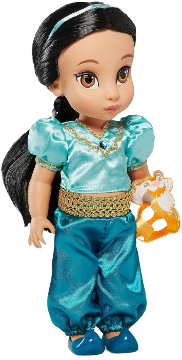 Poseable Ballerina Doll Dark Brunette Hair Set